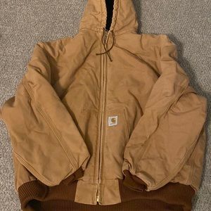 Carhartt Men’s Duck Insulated Flannel- Carhartt Brown XXL